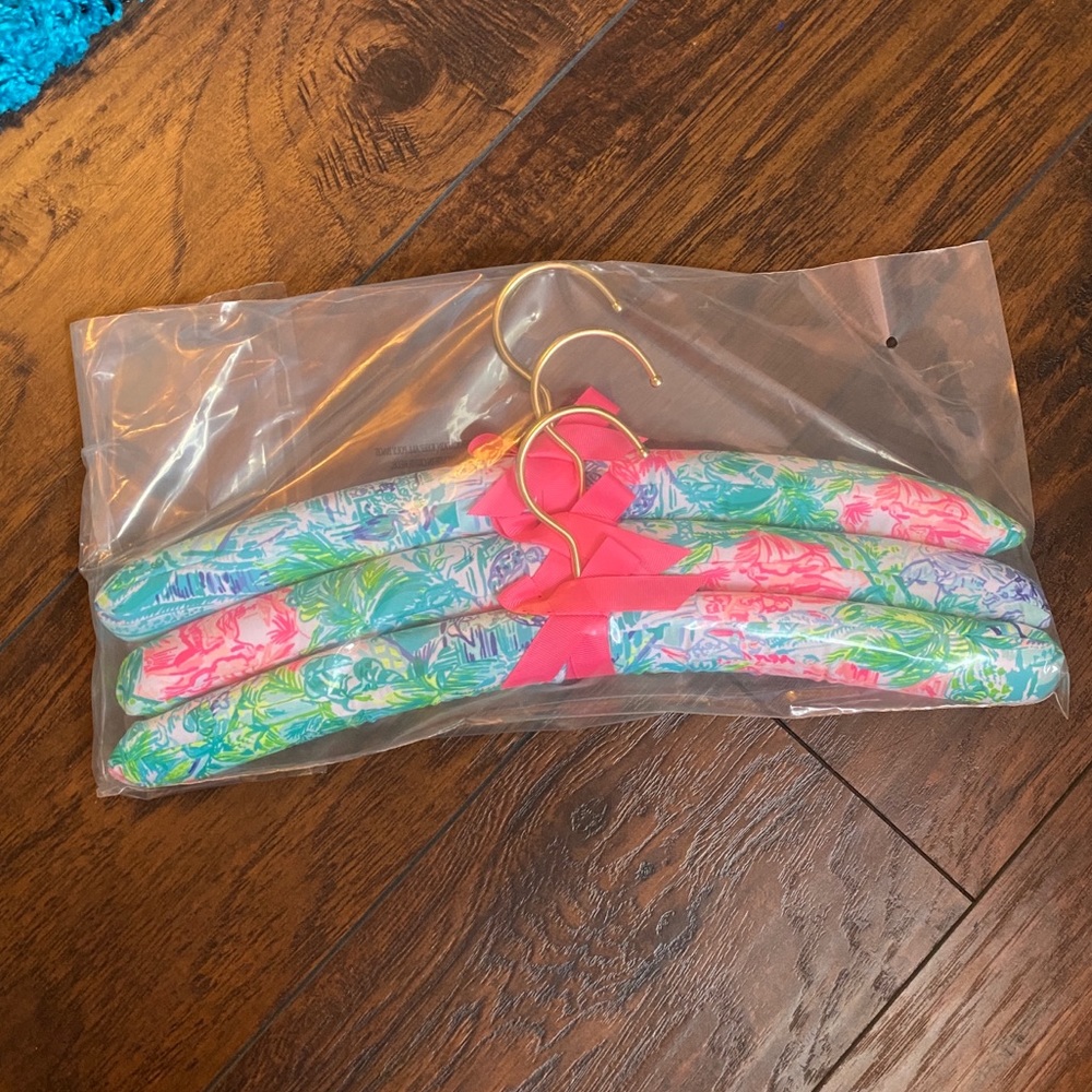 Lilly Pulitzer Padded Hangers set of 3